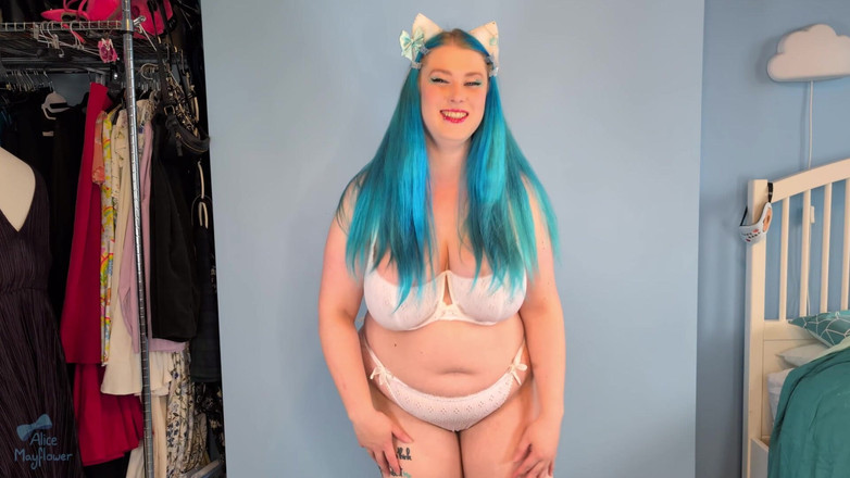 Alice_Mayflower_Scottish: Permainan JOI Gadis Kucing - gadis solo