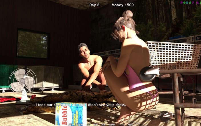 Porny Games: Penyelidikan Total Lisa! oleh Dragofinder Studio - hari pantai dan seks...