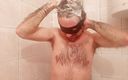 Earl Smile: Hairy Earl takes a shower