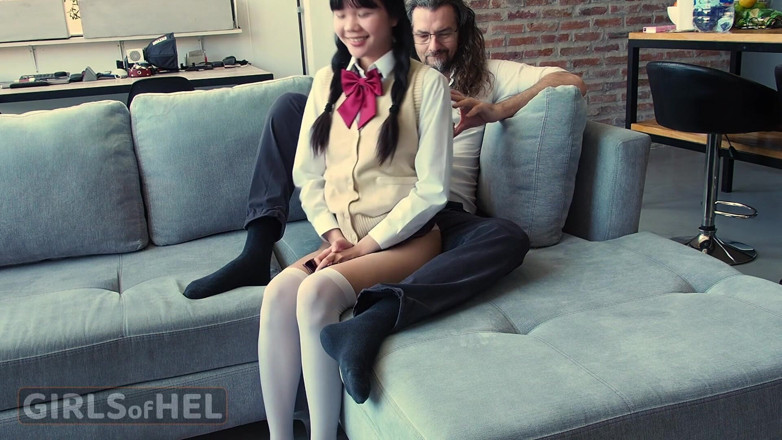 Girls of Hel: Petite 18 Yo Teen with a Tight Body Gets Her Chance...