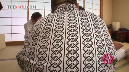 Asian happy ending: Beautiful Japanese in gangbang