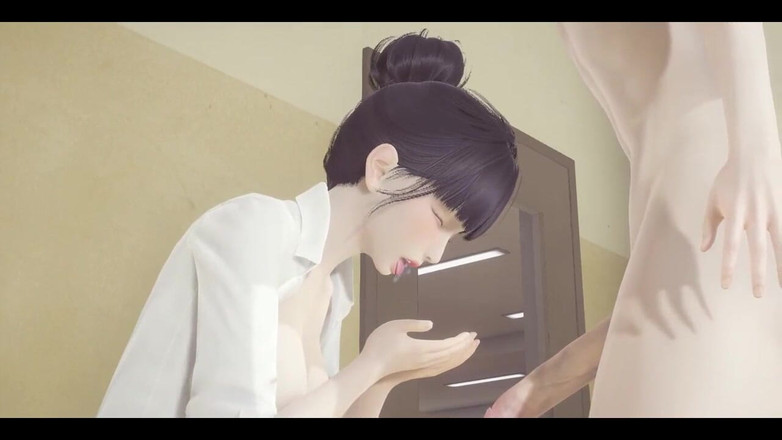 HentaiTubes: Hentai unzensiert - Wort hardsex in einer Bibliothek - Japanischer asiatischer Manga...