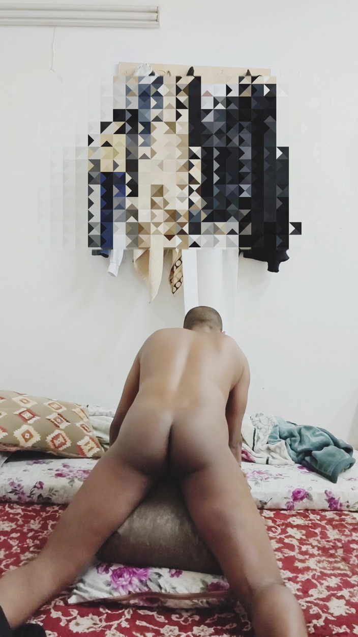 mehedi123Bow: Heaving Sex with My Favorite Pillow Dark Boy