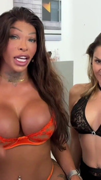 This Naughty Trans Fucked My Pussy with Her Big Cock