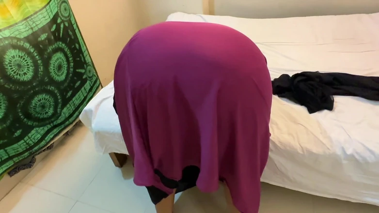 Aria Mia: Big Tits &amp; Huge Booty Muslim Single Mother Fucked by Neighbor...
