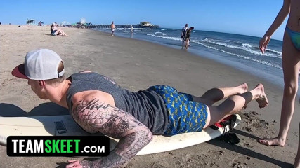 Team Skeet: Teach me how to surf and I will make your...