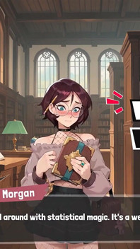 Femboy Futa House Futanari Hentai Game Ep.13 Caught My Cute Roomate Masturbating in the Library!