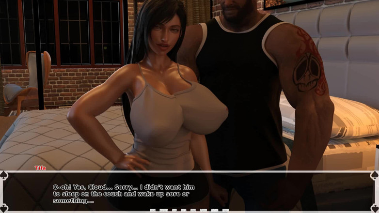 Dirty GamesXxX: Tifa's Dark Heaven: Boyfriend Breaks Into the House While His...