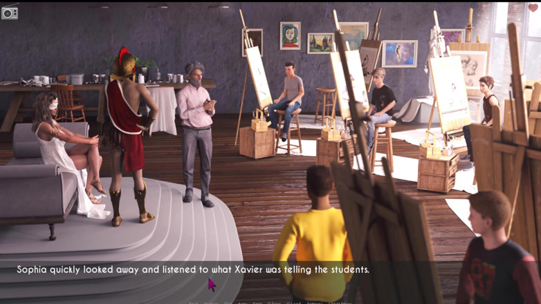 Johannes Gaming: AWAM - Modeling sexual scene