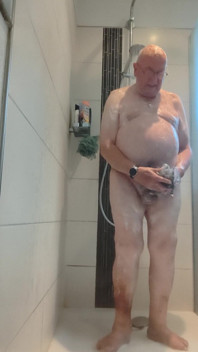 Zblízka se šmátání a sprchování