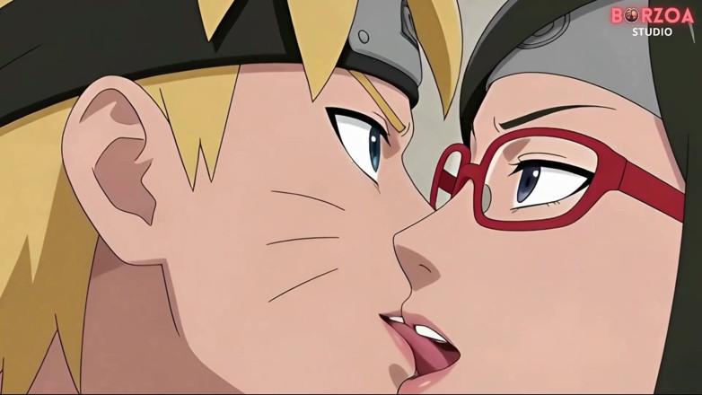 Borzoa: Naruto: Boruto &amp; Sarada - Deep Hardcore Training Goes Wrong (uncensored Hentai)