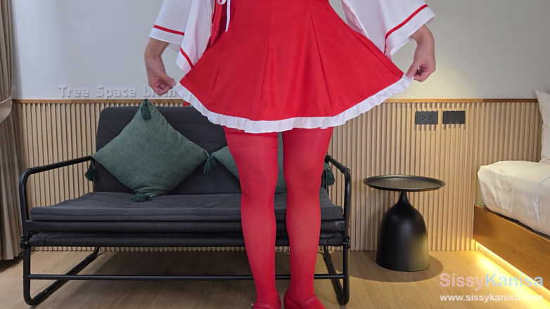 SissyKanisa: Sluty Miko Sissy Kanisa Part 1: Get Dressing