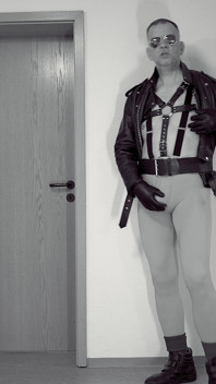 Polla de cuero Lycra 11 (dos corridas xl)
