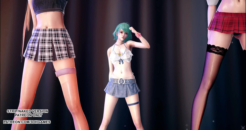 3D-Hentai Games: [mmd] Завойовник доа Марі Роуз Місакі, гарячий танець тамакі 4k 60 кадрів в секунду