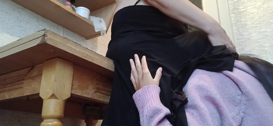 Lesbian-candys: Mein freund hat mich mit seiner mutter erwischt, aber er...