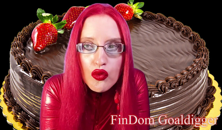 FinDom Goaldigger: Transformasi bibir besar merah