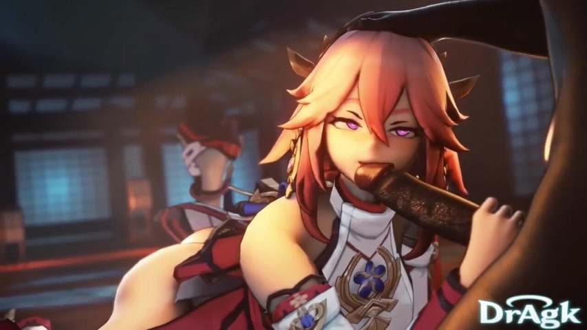 Hilichurl Genshin Animation Compilation Eula Hutao Raiden Shogun Yae Miko Hentai (DrAgk)