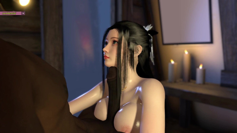 X Hentai: 흑인 대물 자지 따먹는 미녀 - 3D 애니메이션