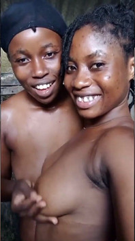 Bezdyskusyjne nigeryjskie lesbijki Isabella i Pure