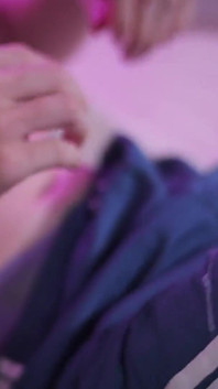 Hot Twink Emmanuel Kokichi Jerking His Cute Uncut Cock with Oil Until He Shoots a Nice Cum Load