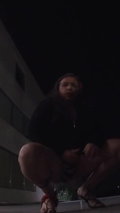 Cheap Street CD Sissy Whore Is Feminized for a Dirty Outdoor Video