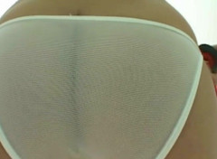 Big White Cock: Memek sange dientot dua kontol