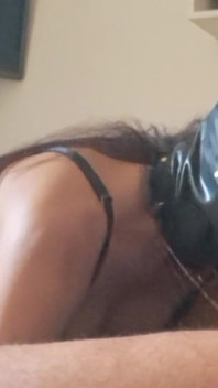 MILF Blowjob with Condom