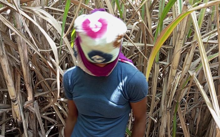 Indian Hijraji: Sugarcane Field Full of Greenery and Today It's Was Fun