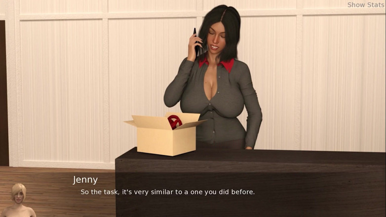 Porny Games: Projekt gorąca żona - mężatka flirtuje z coleagues pracy (23)