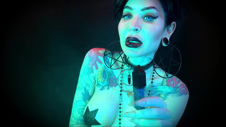 Baal Eldritch: ハロウイブゴシックリップス - ハロウィーン、ブラックリップス、ゴス、POV、キス、メイクアップ、リップグロス