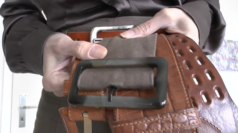 Lady Victoria Valente: Exciting Belt Fitting with a Linen Skirt, Part 1, Lady Victoria...