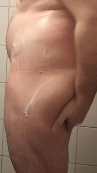 Uncut Gay Shower