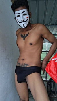 American Flag Briefs Bulge