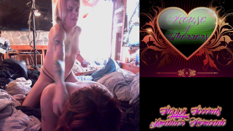 Cyanide Mistress Of Darkness: Sloppy seconds amateur homemade trans sluts fuck session