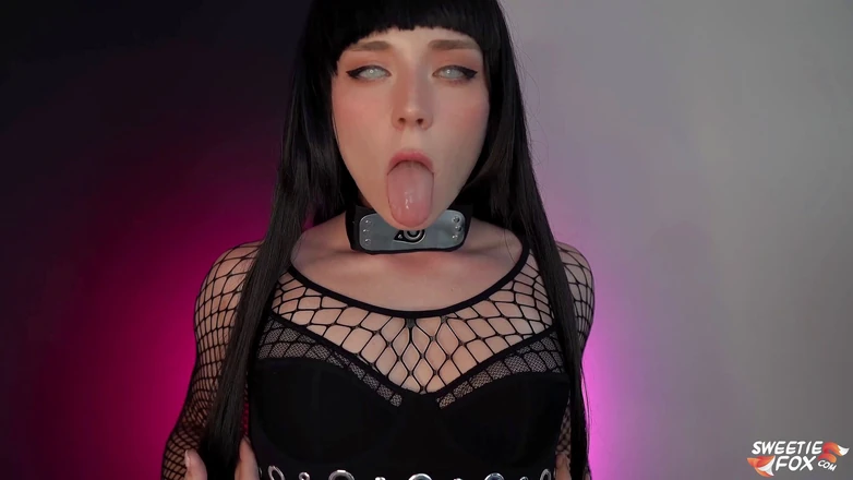 Sweetie Fox: Hinata dari Naruto melancap dengan mainan seks kegemaran