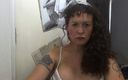 Nikki Montero: Ich zeige mein weißes kleid vor meiner webcam-show