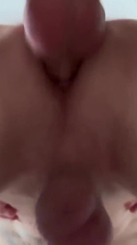 The Twink Took the Guy's Big Dick Into His Mouth and Then Sat Down on It