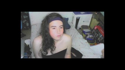 Ruby Stars: Cute cd girl, beautiful eyes and face. Kissing, licking and...