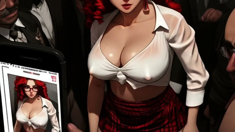 Spicy Toons: Fete sexy de 18 ani sug pula și se fut la primul...
