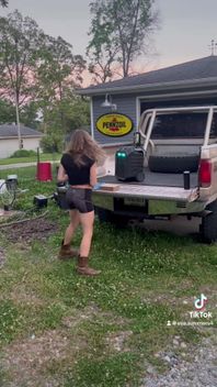 Petite Blonde PAWG Eva Summers 2025 Tiktok Outdoor Summer Fun