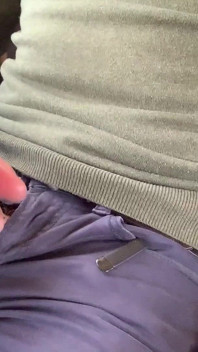 Jerking-off on the Train, Thick Cum