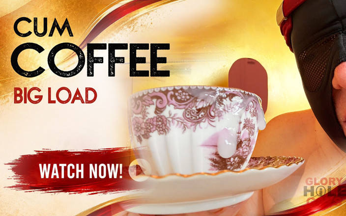 GLORYHOLEGAYS: Circumcised Cock Gloryhole Cum Coffee
