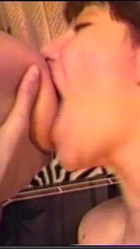 Two Busty MILFs with Hairy Pussy Ass Fucked and Cummed in Mouth by Two Vintage Cocks