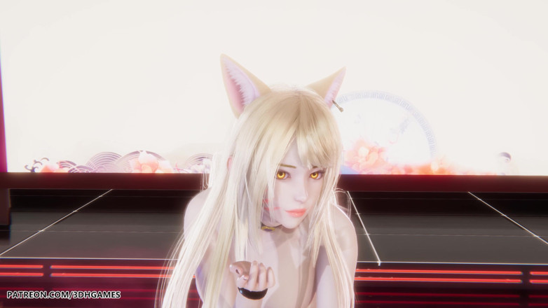 3D-Hentai Games: Mmd Gokuraku Jodo Ahri Seksi Çıplak Dans League of Legends Hentai...