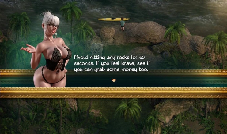 LoveSkySan69Real: Treasure of nadia [v27041] parte 58 kayak con Diana por Loveskysan69