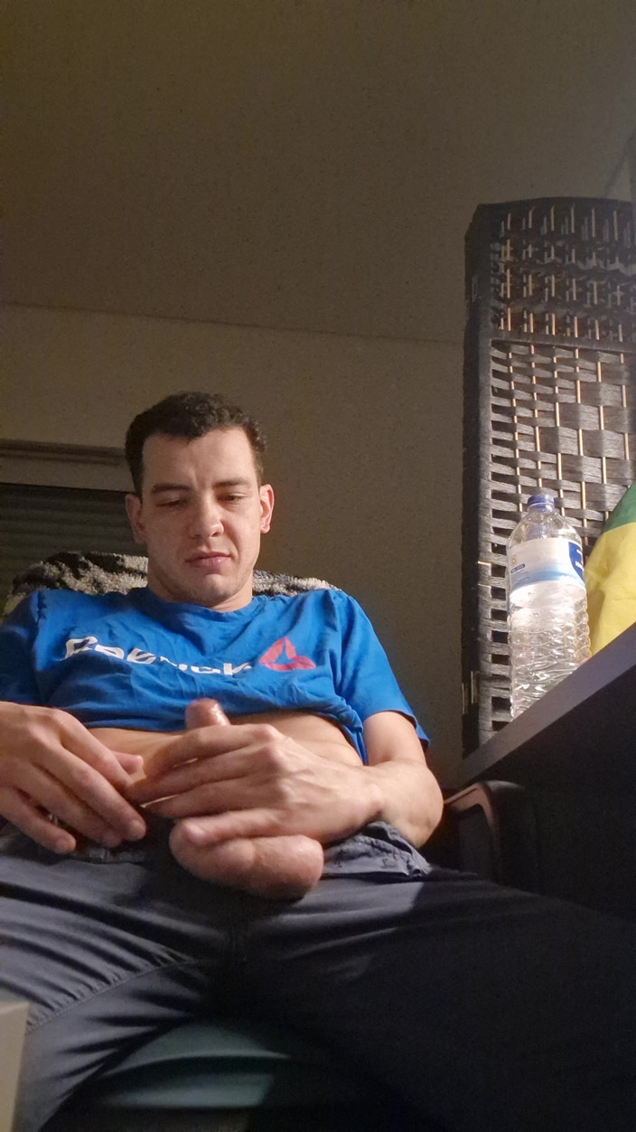 Fitguywithbigdick: Myślałem o tobie, głęboki męski orgazm