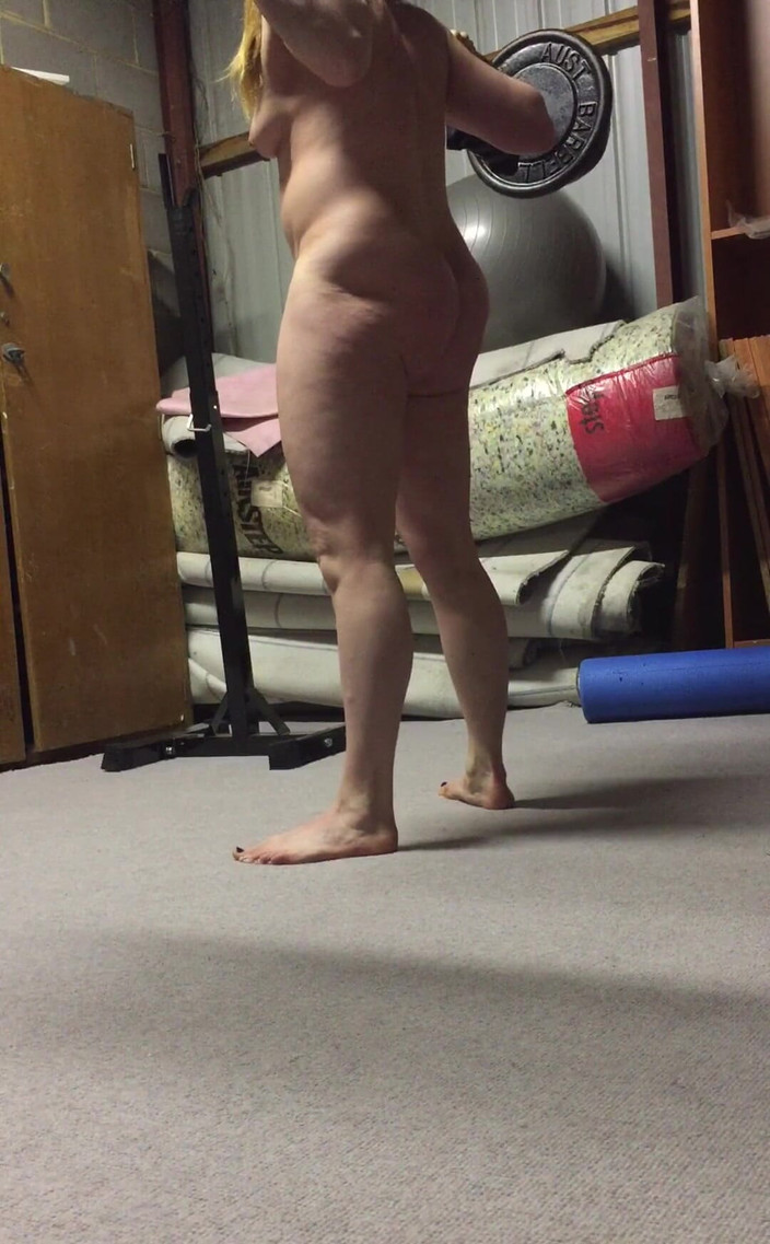 Michellexm: ストレッチング・ヌード