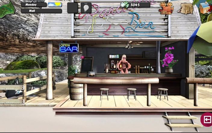 HotSummer117: Max's Life Cap 25 - Massagem para garota nua na praia e...
