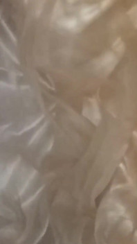 Crossdresser memancut mani Memakai Pakaian Comel Organza Satin
