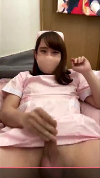 Japanese Bisexual Cosplay Masturbation